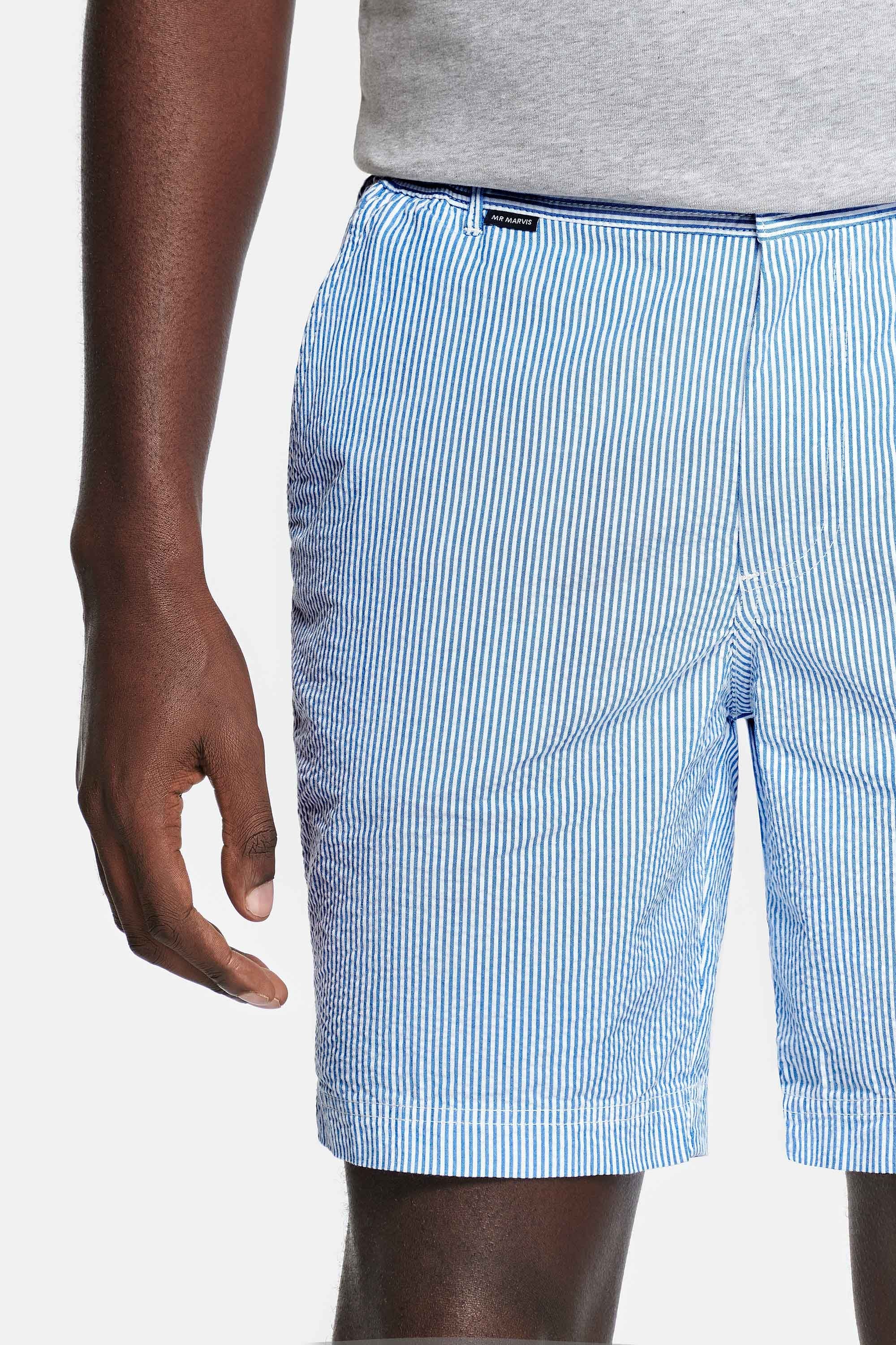 Nautics * The Short Seersuckers – Wider Stripes