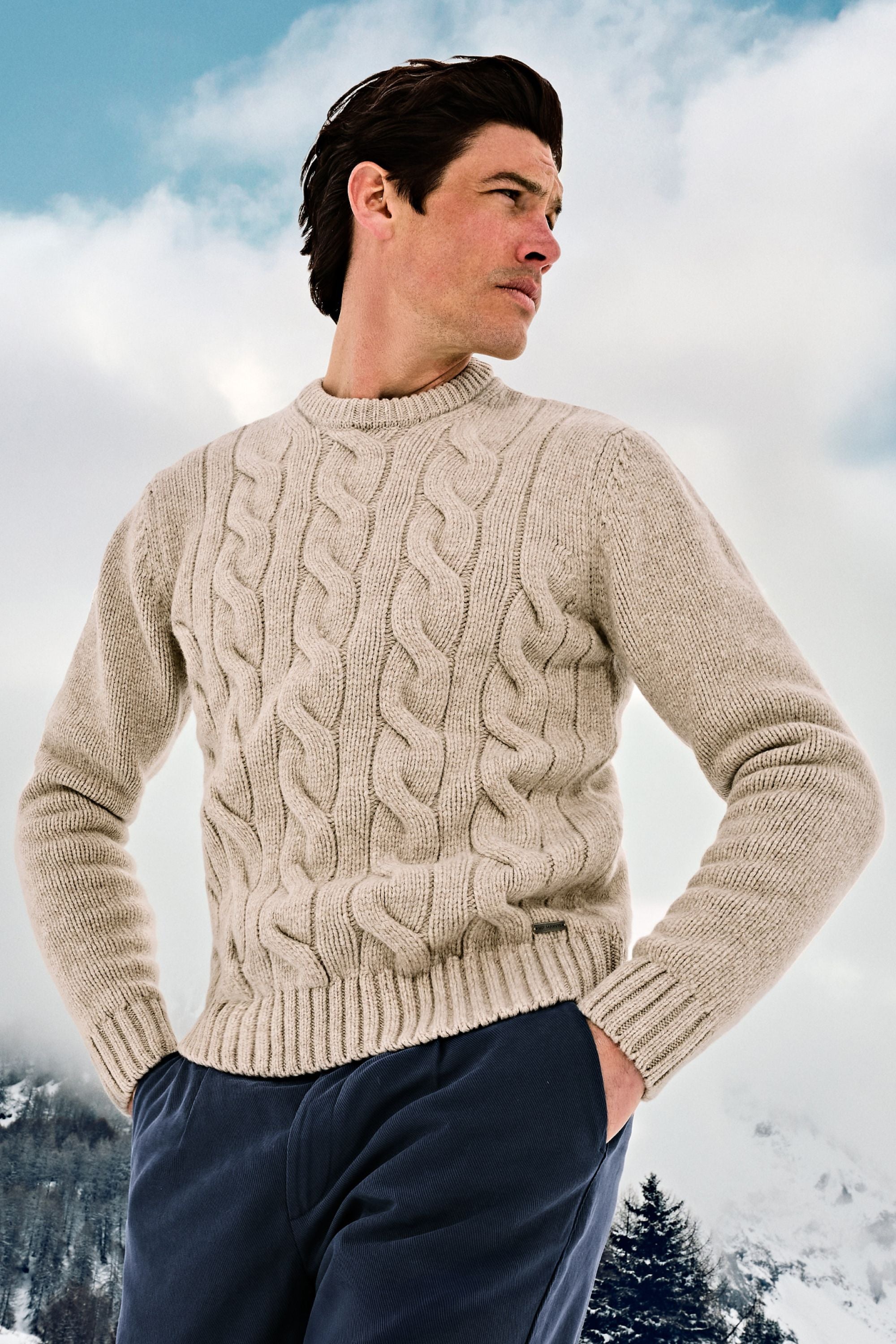 Baristas * The Cable Knit Pullover
