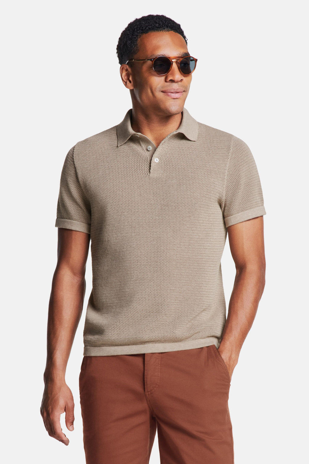 Baristas * The Airy Knit Polo