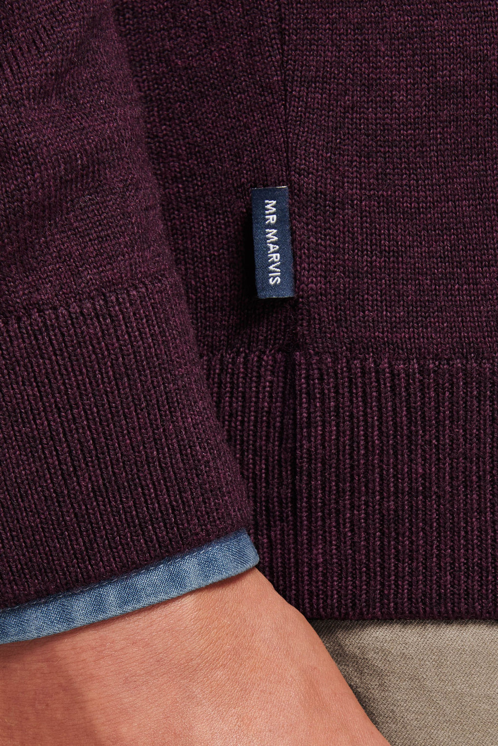 Reserves * The Merino V-neck