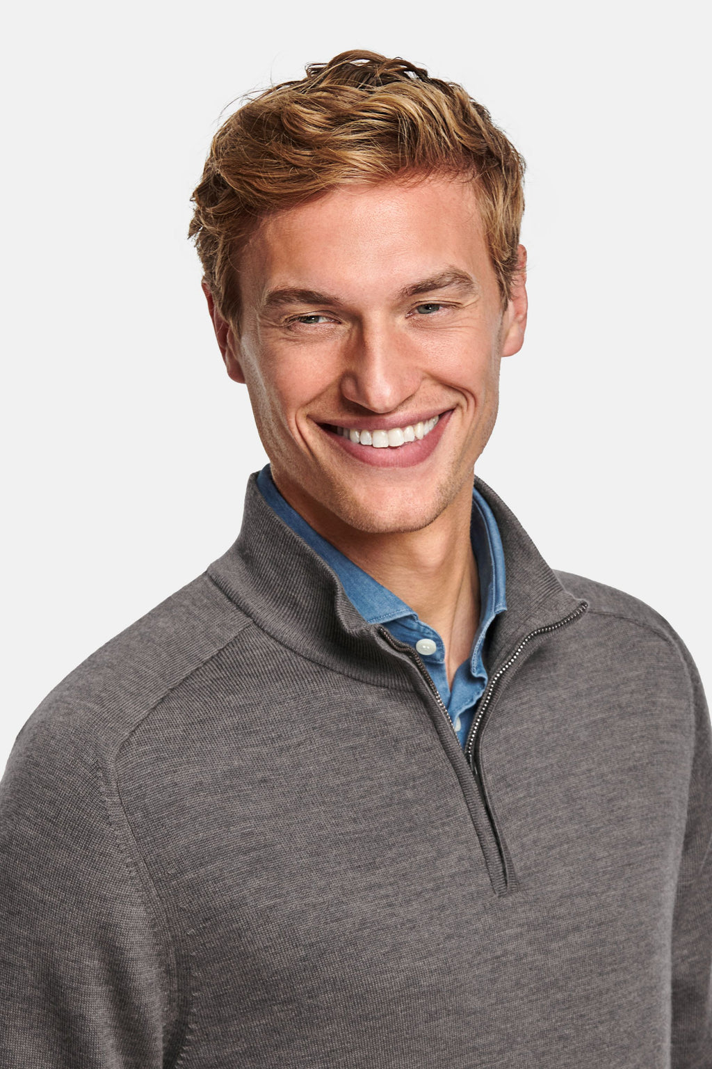 Jones * The Merino Zip Pullover