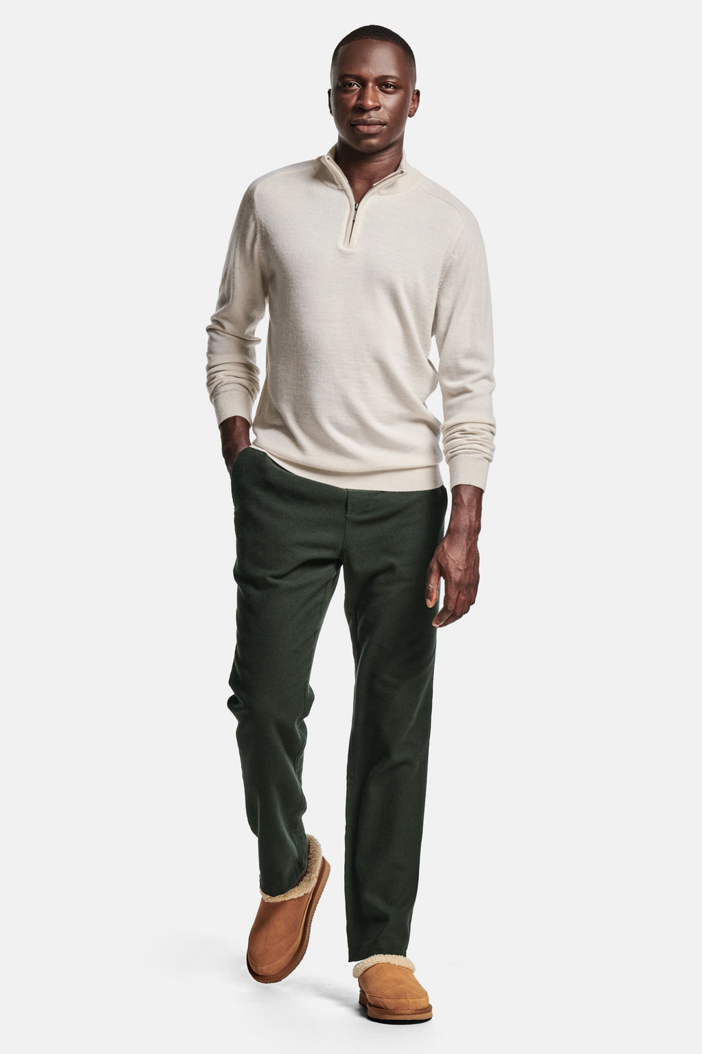 Coconuts * The Merino Zip Pullover