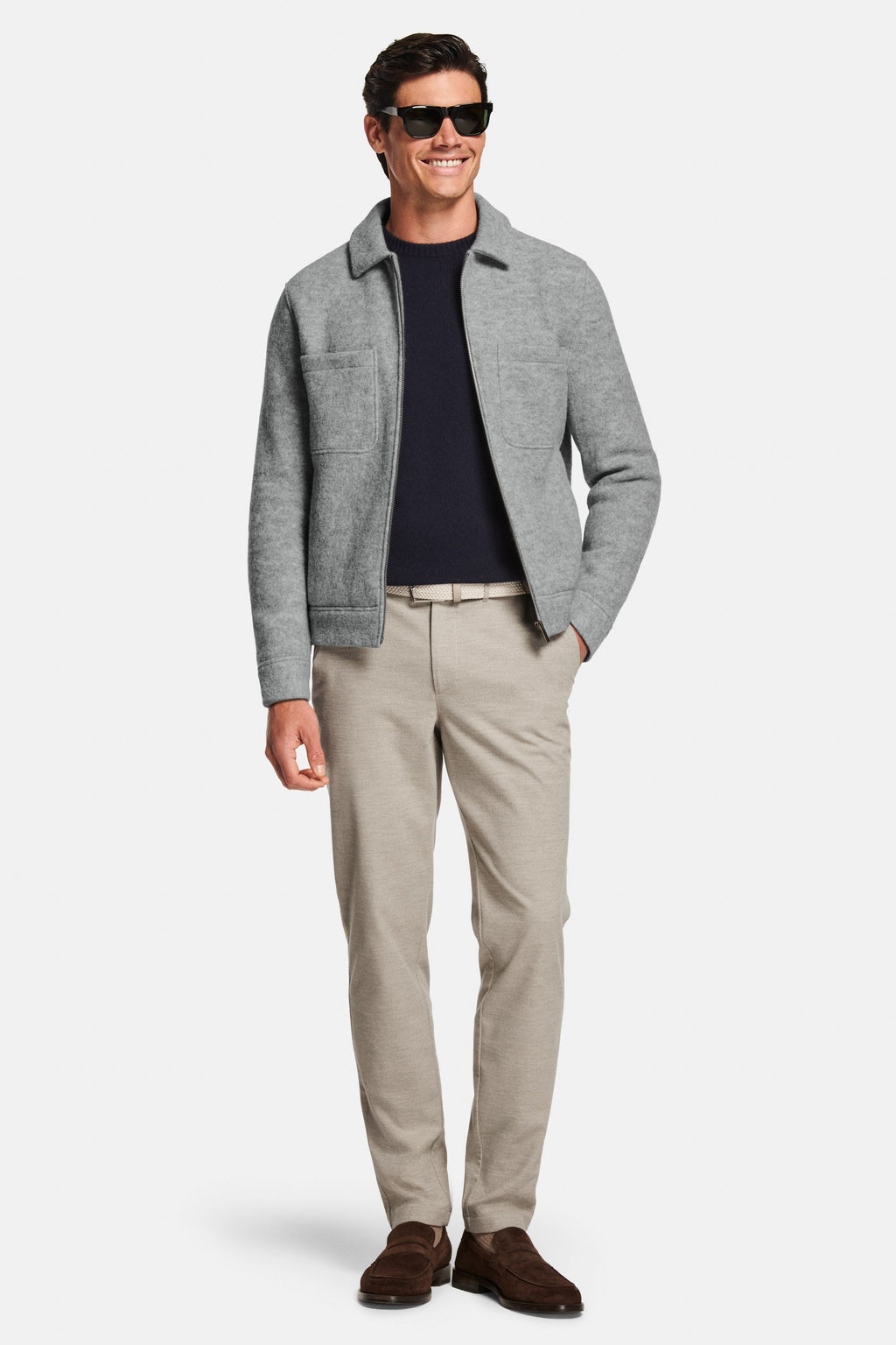 Oysters * The Wool Zip Shacket