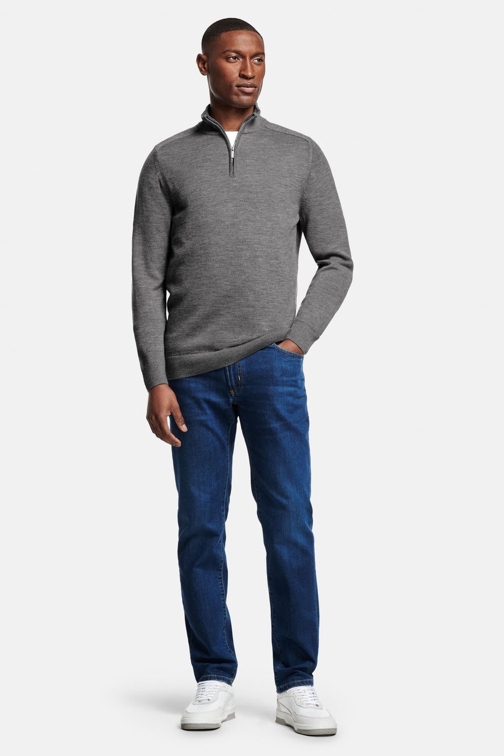 Newmans * The Merino Zip Pullover