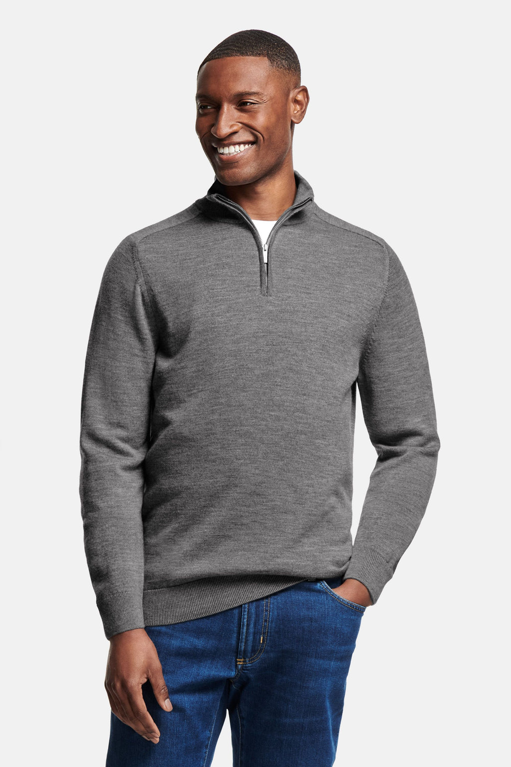 Newmans * The Merino Zip Pullover