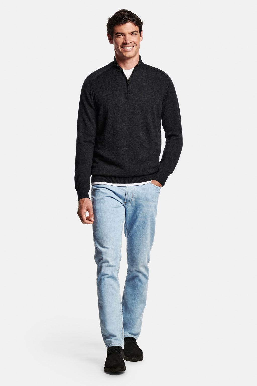 Storms * The Merino Zip Pullover