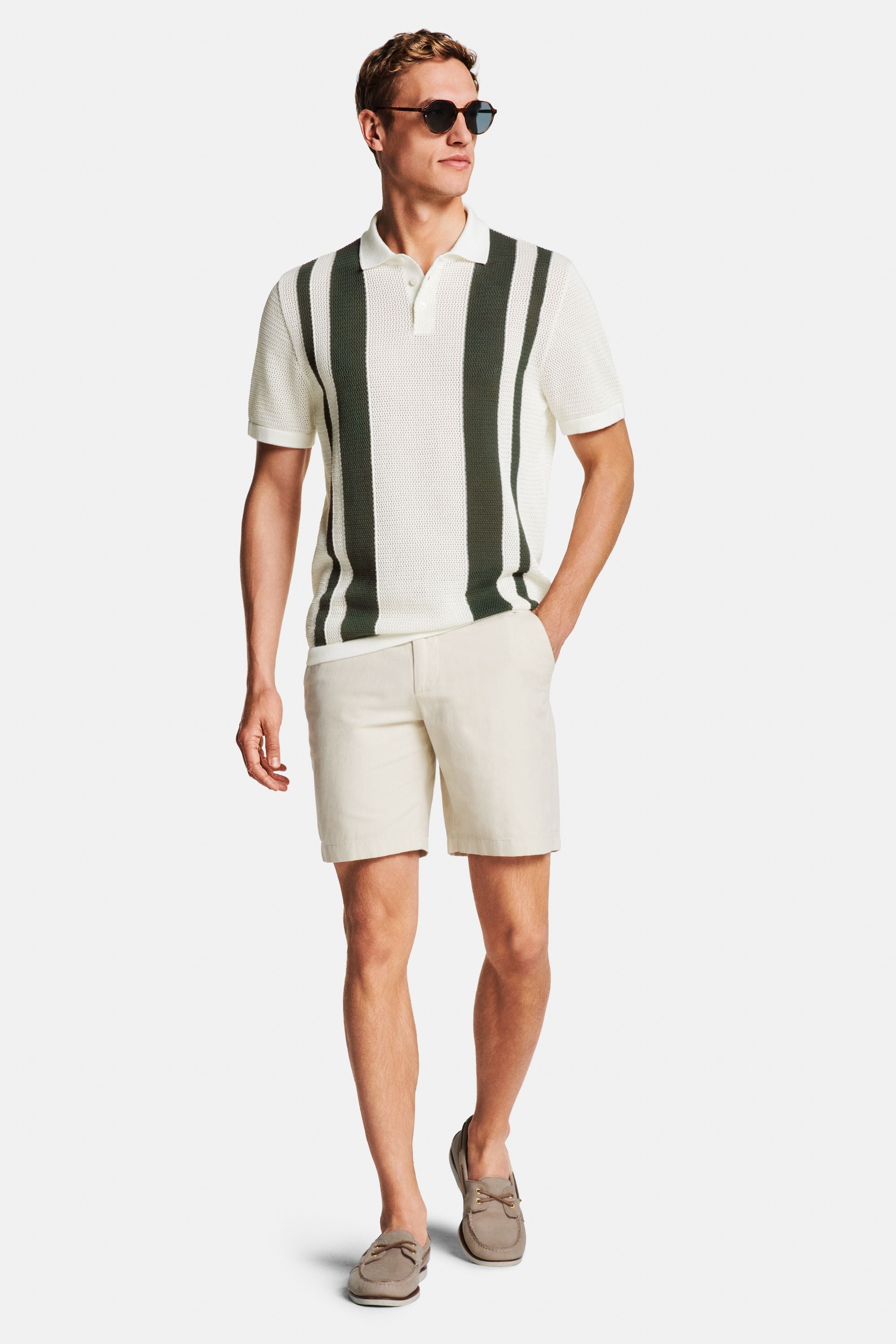Hierbas * The Airy Knit Polo