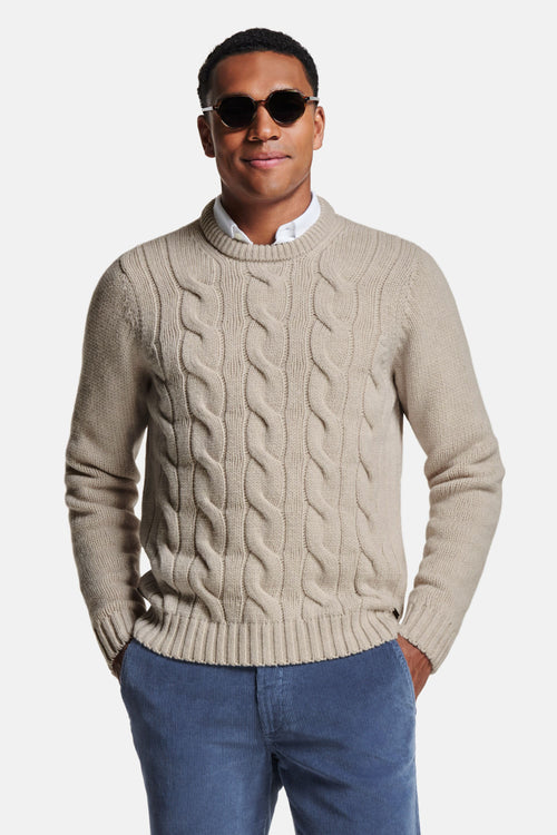 Baristas * The Cable Knit Pullover