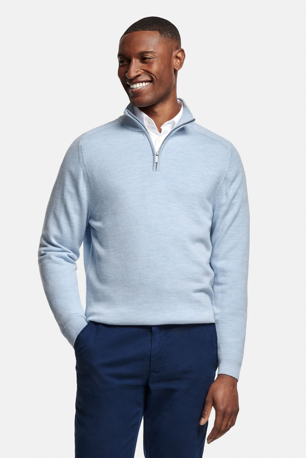 Avenues * The Merino Zip Pullover