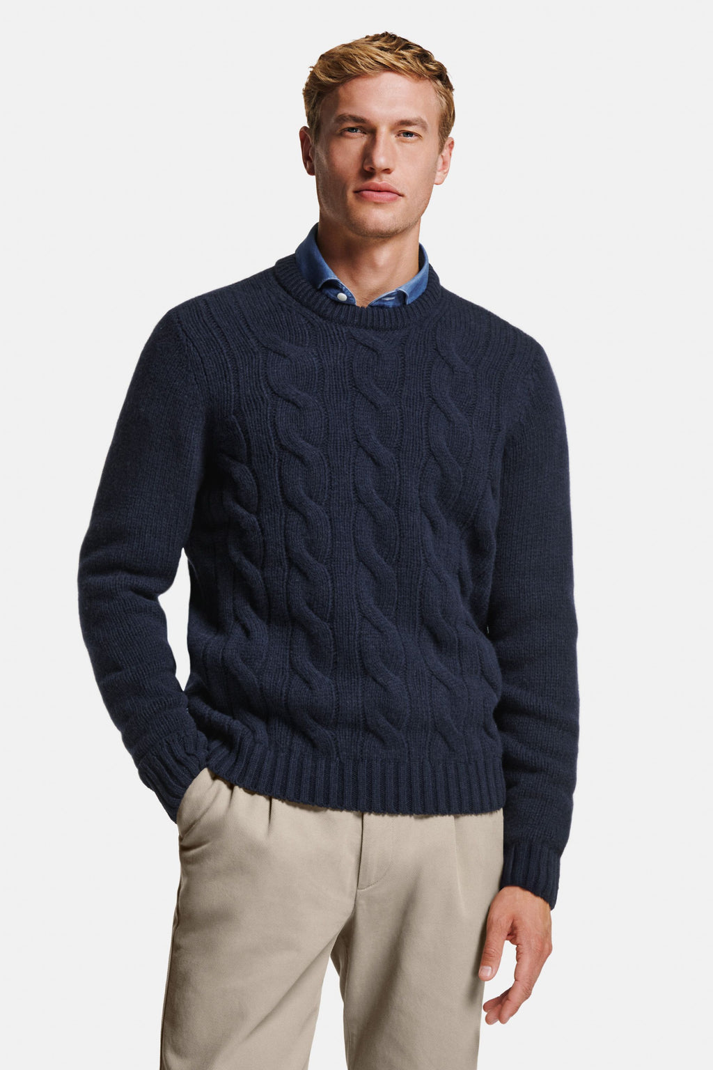 Deeps * The Cable Knit Pullover