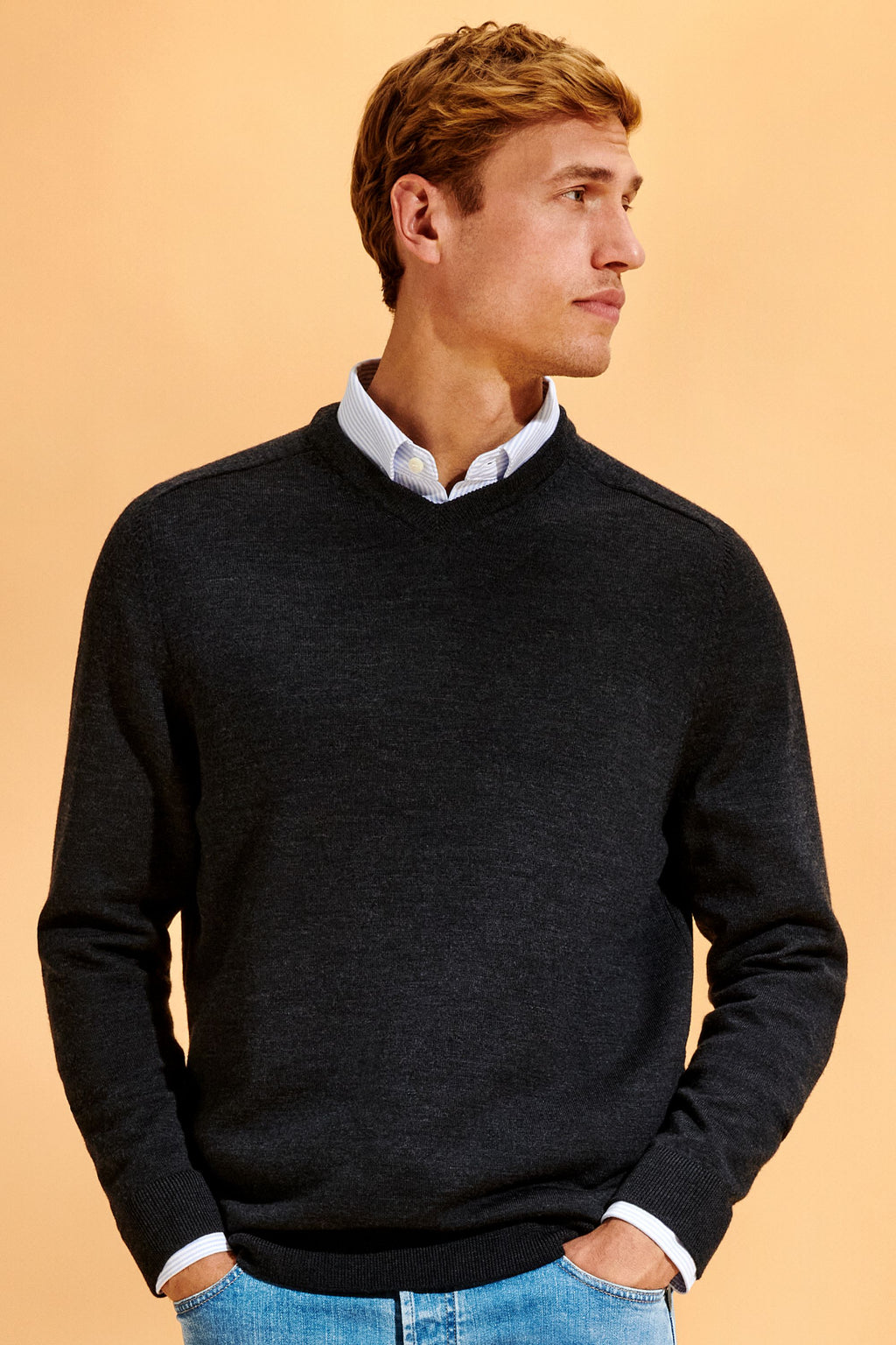 Storms * The Merino V-neck