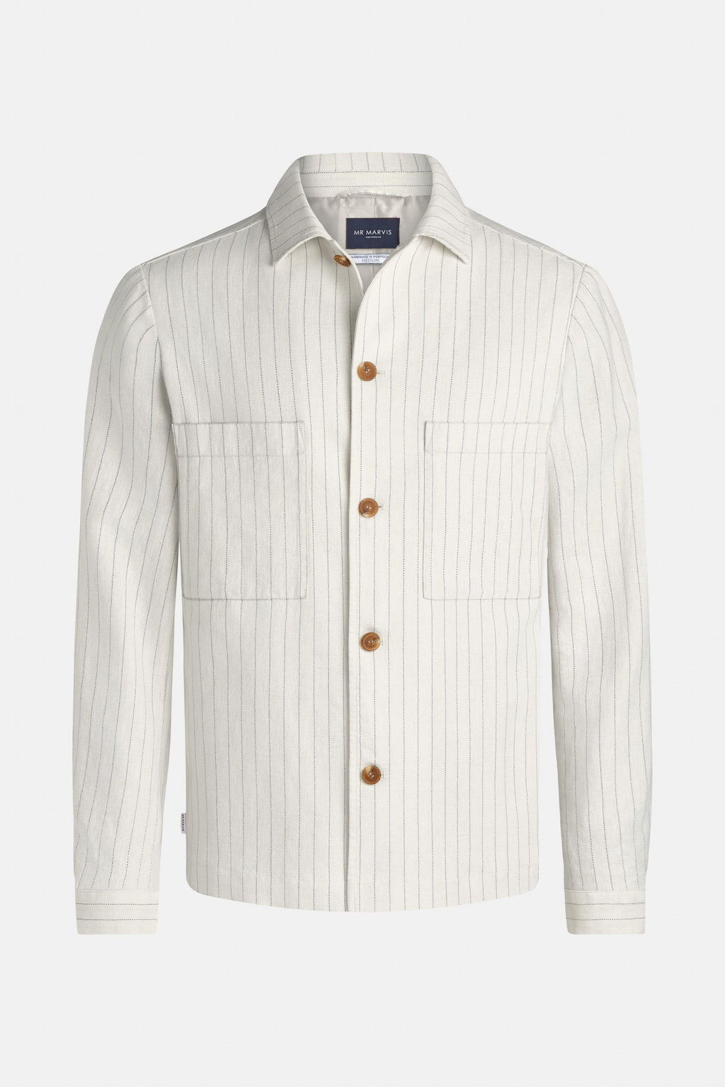 Coconuts Pinstripe * The Linen Shacket